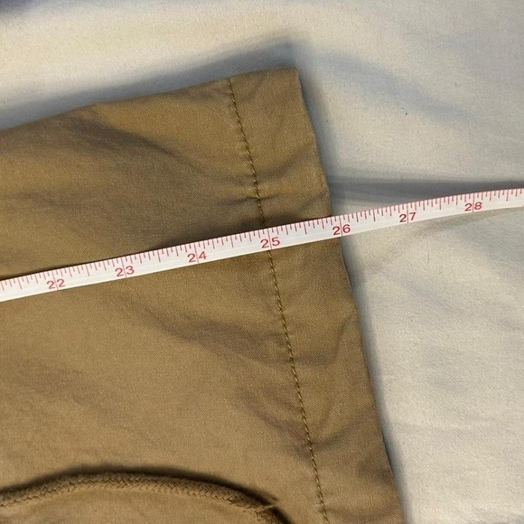 Y2K Utility Gorpcore Tan Khaki Safari Cinch Waist Cargo Jacket from Old Navy - Picture 7 of 8